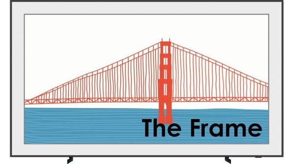 Samsung + 2021 QE43LS03A QLED The Frame