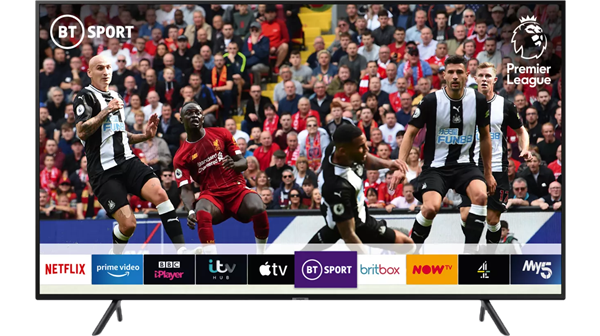 Samsung + 2019 UE50RU7100 HDR 4K Ultra HD Smart TV