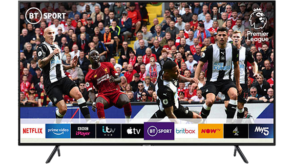 Samsung + UE55RU7100 2019 HDR 4K Ultra HD Smart TV